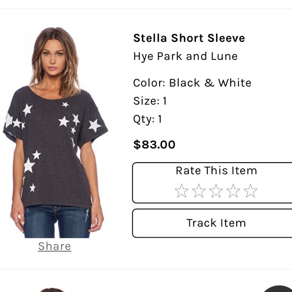 HYE Park and Lune star Stella top - Picture 4 of 4